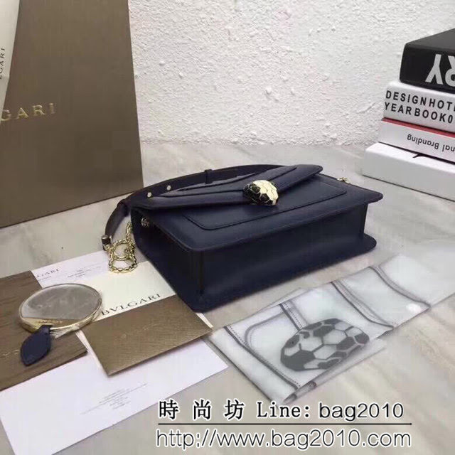 BVLGARI寶格麗 進口牛皮系列 時尚百搭 單肩斜挎包 39174 FYD1142